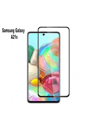 Folie Protectie ecran Samsung Galaxy A21s, antisoc 9D , Full Glue , (Smart Glass), Full Face